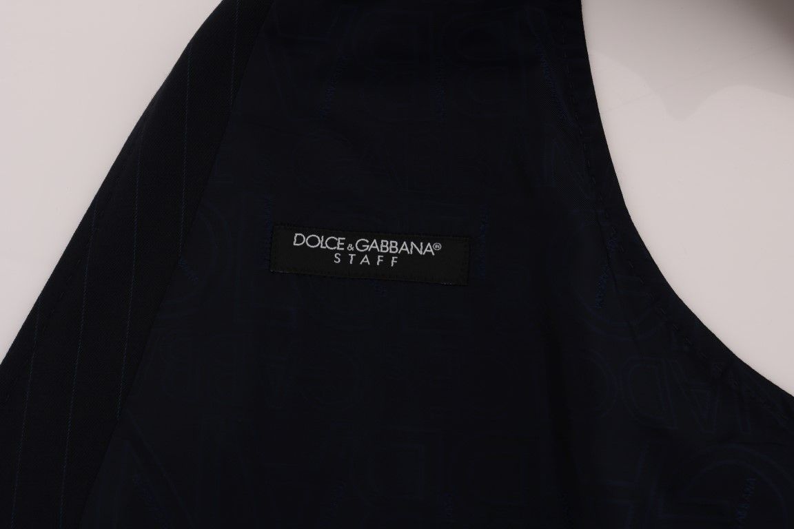 STAFF Wool Stretch Men's Vest - Dolce & Gabbana - Modalova