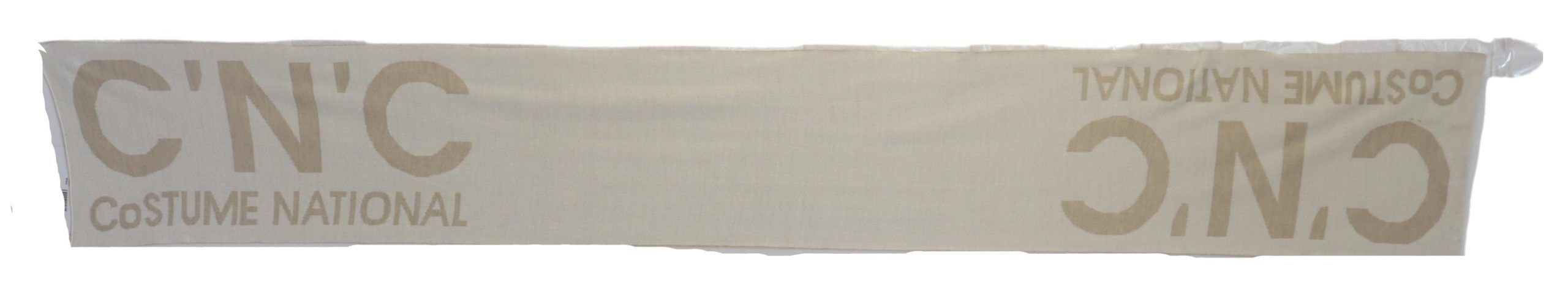 White Logo Wrap Warmer Shawl Women's Scarf - Costume National - Modalova