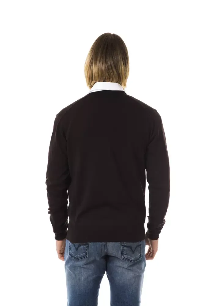 Merino Wool Men Men's Sweater - Uominitaliani - Modalova