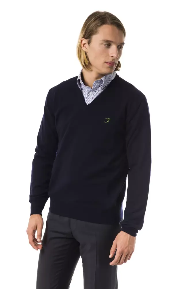 Merino Wool Men Men's Sweater - Uominitaliani - Modalova