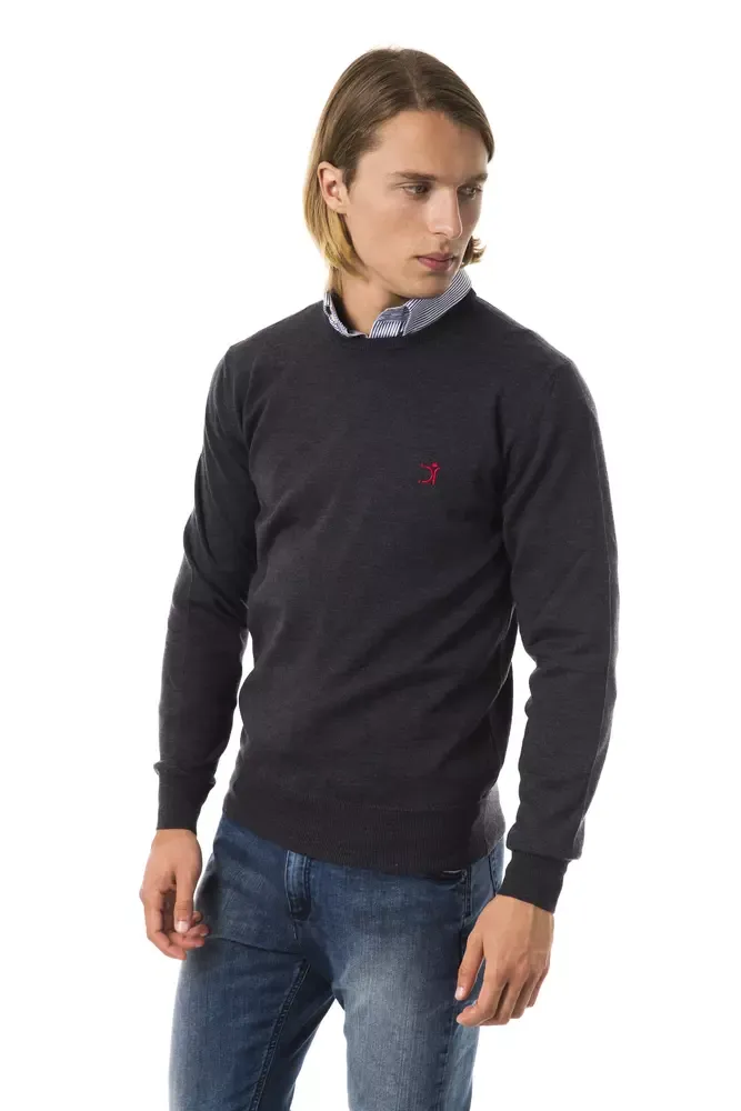 Merino Wool Men Men's Sweater - Uominitaliani - Modalova