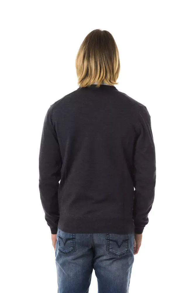 Merino Wool Men Men's Sweater - Uominitaliani - Modalova