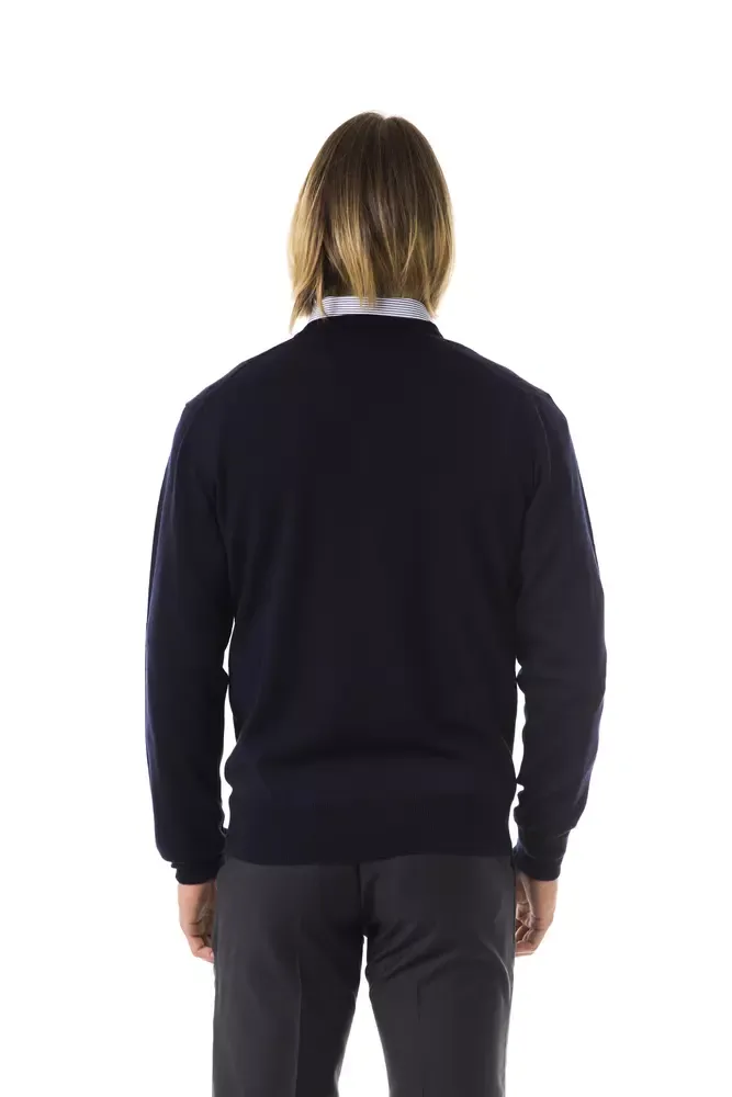 Merino Wool Men Men's Sweater - Uominitaliani - Modalova