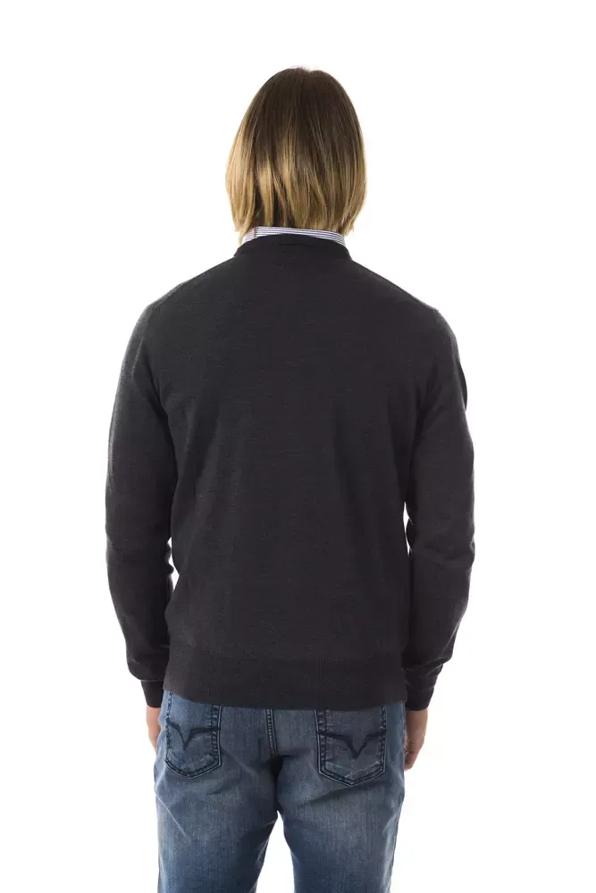 Merino Wool Men Men's Sweater - Uominitaliani - Modalova