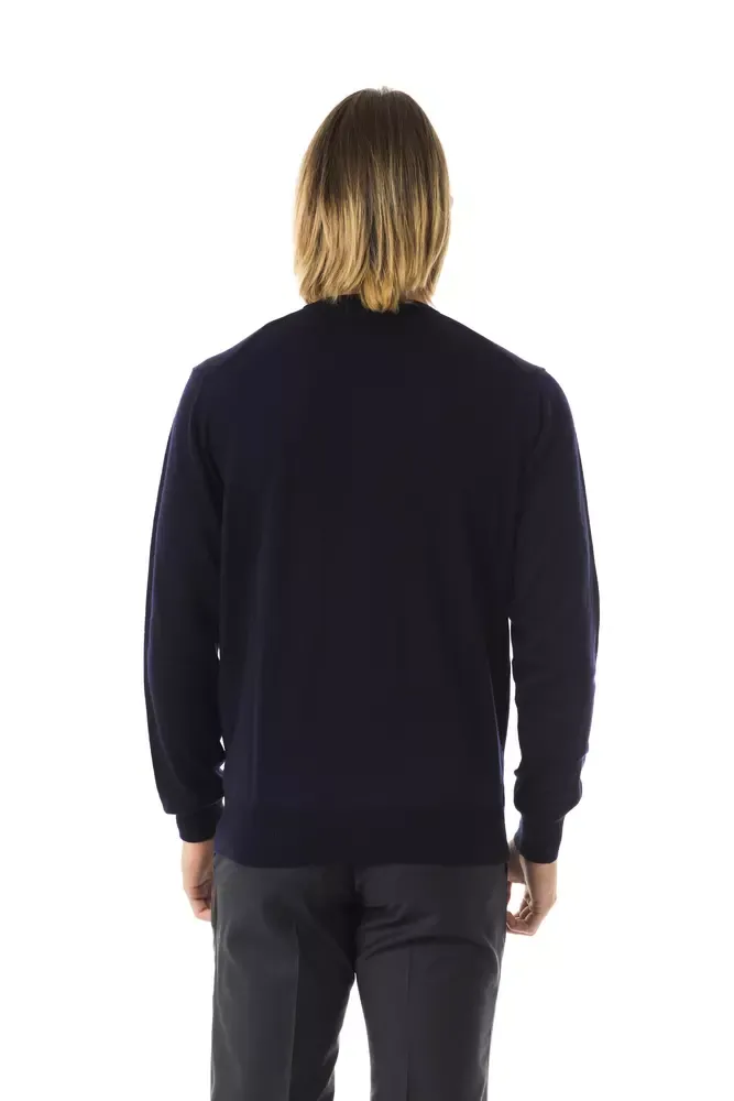 Merino Wool Men Men's Sweater - Uominitaliani - Modalova