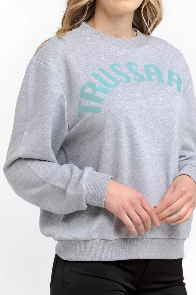 Cotton Women Women's Sweatshirt - Trussardi - Modalova