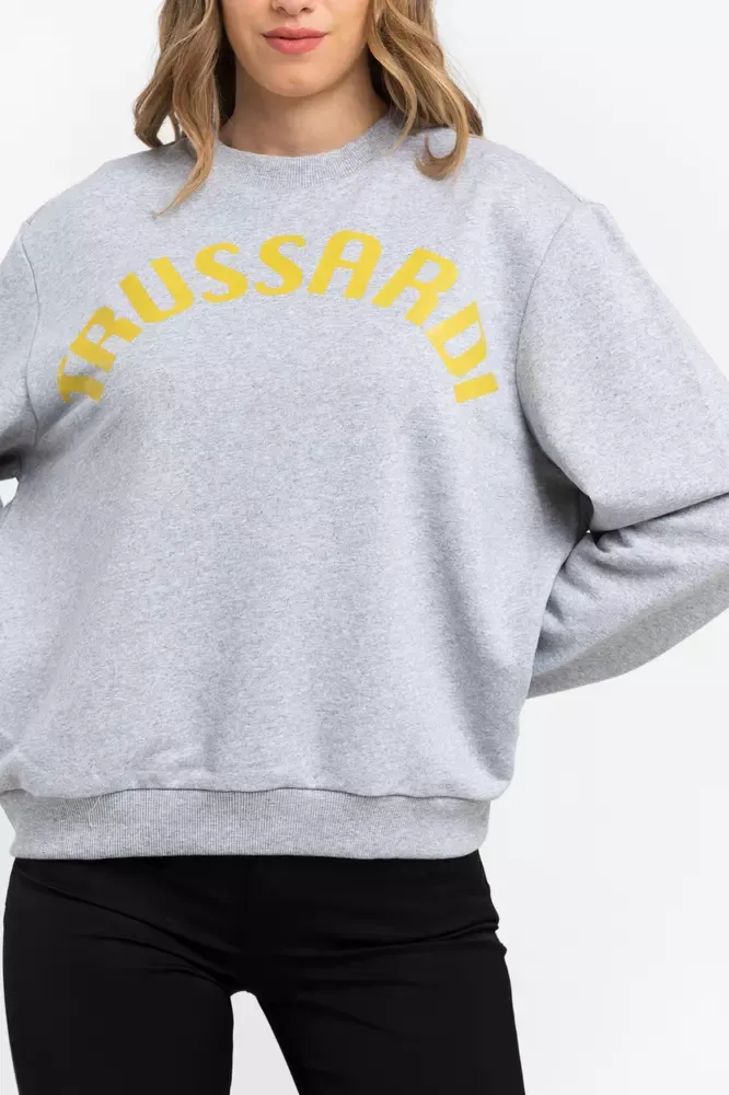 Cotton Women Women's Sweatshirt - Trussardi - Modalova