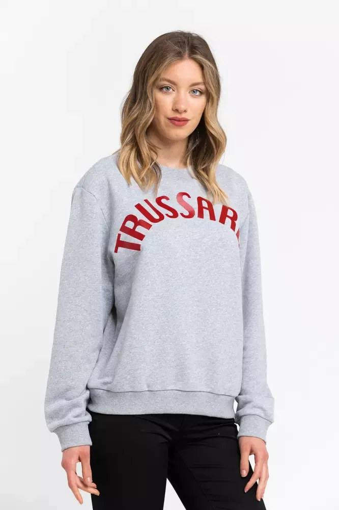 Cotton Women Women's Sweatshirt - Trussardi - Modalova
