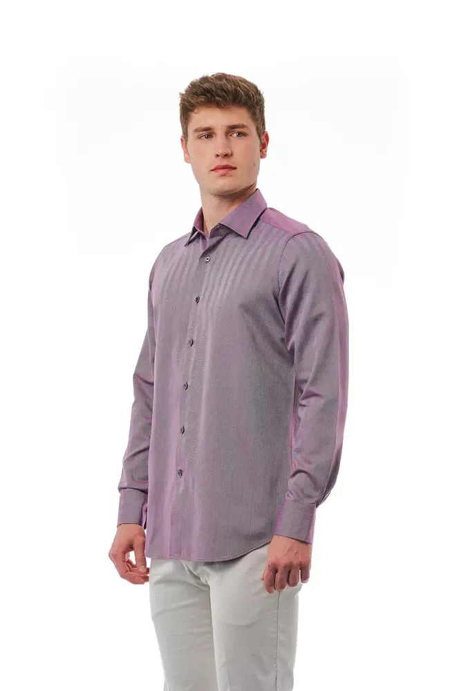 Cotton Men Men's Shirt - Bagutta - Modalova