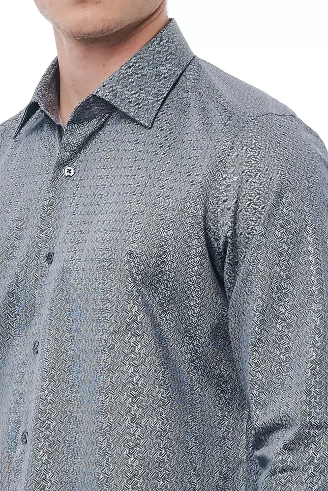 Cotton Men Men's Shirt - Bagutta - Modalova