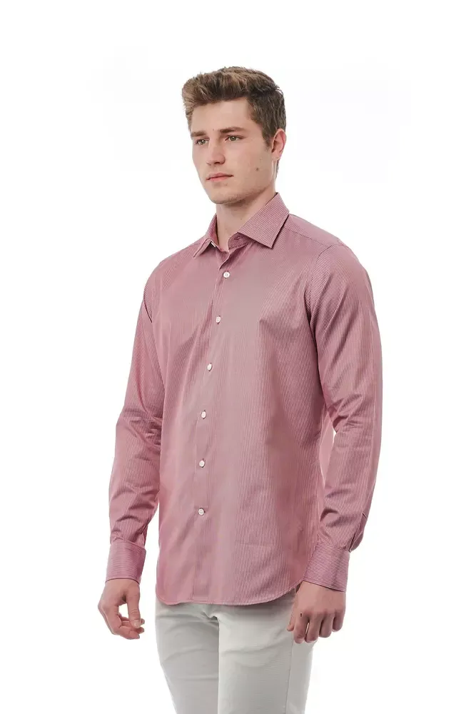 Bagutta Red Cotton Men Men's Shirt - Bagutta - Modalova