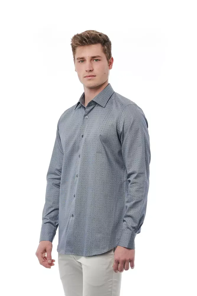 Cotton Men Men's Shirt - Bagutta - Modalova