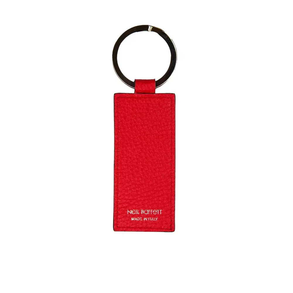 Red Leather Men Men's Keychain - Neil Barrett - Modalova