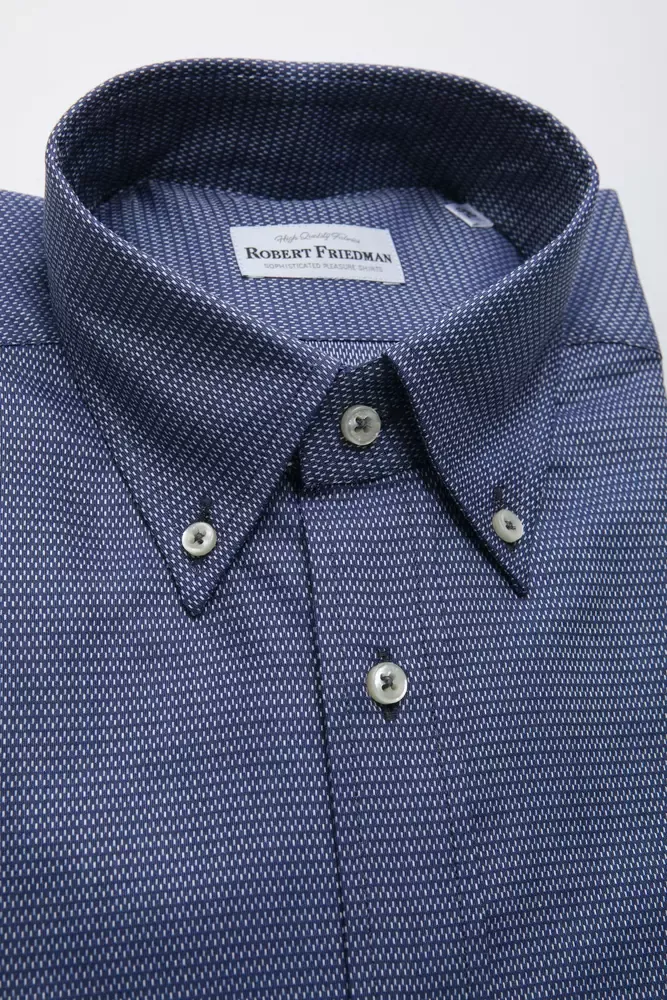 Cotton Men's Men's Shirt - Robert Friedman - Modalova