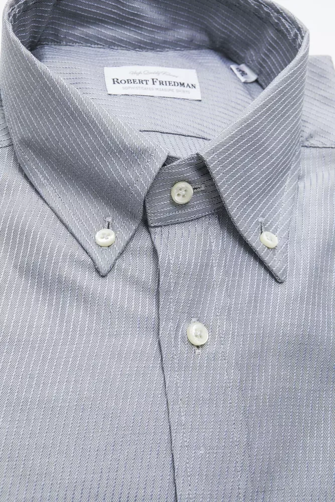 Cotton Men Men's Shirt - Robert Friedman - Modalova