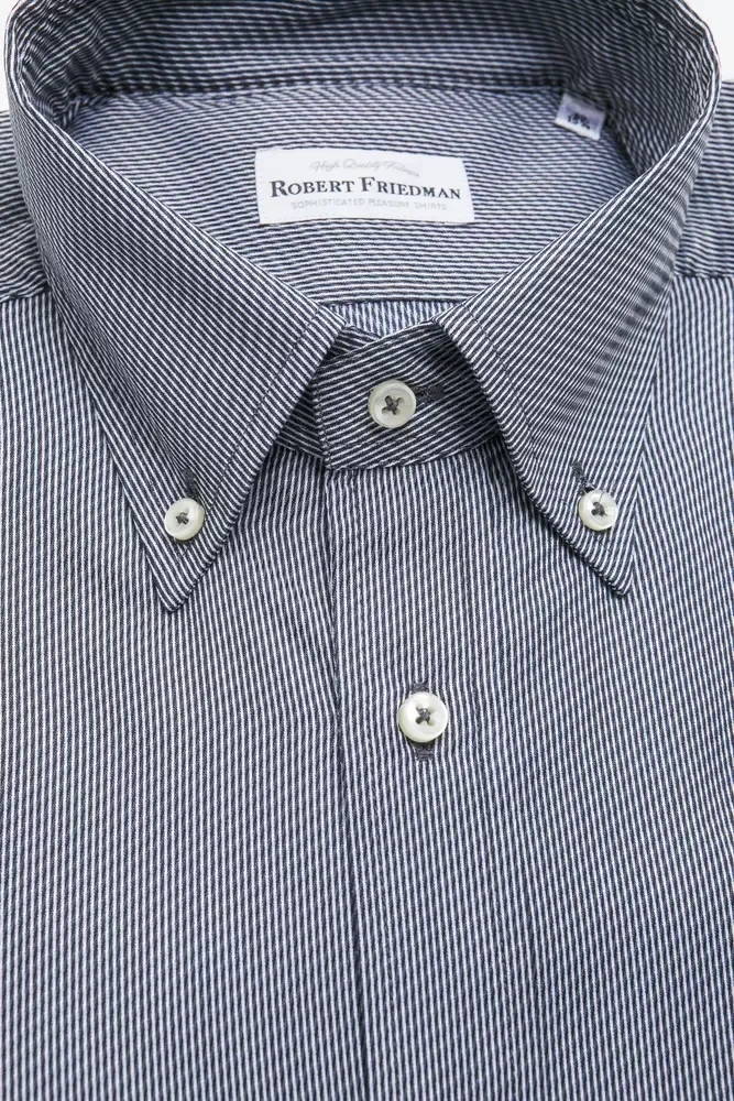 Cotton Men's Men's Shirt - Robert Friedman - Modalova
