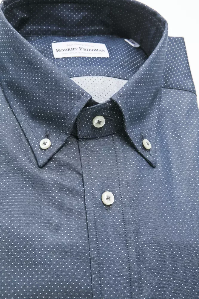 Cotton Men's Men's Shirt - Robert Friedman - Modalova