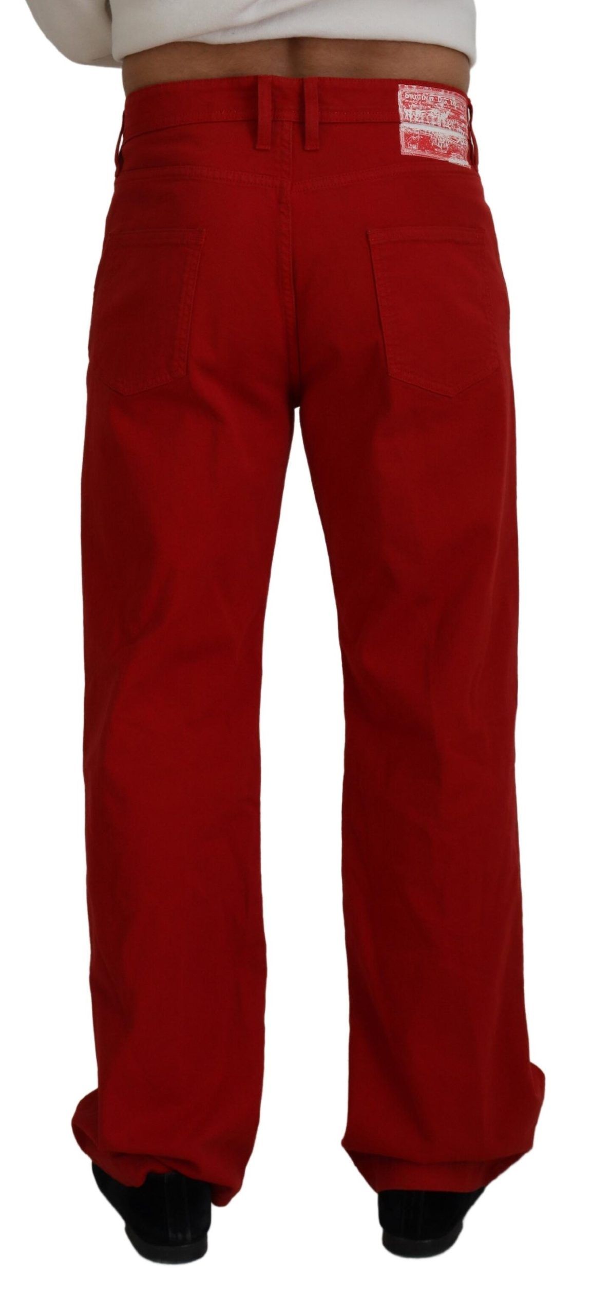 Cotton Straight Fit Men Denim Men's Jeans - Dolce & Gabbana - Modalova