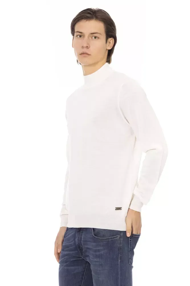 Fabric Men's Turtleneck Men's Sweater - Baldinini Trend - Modalova