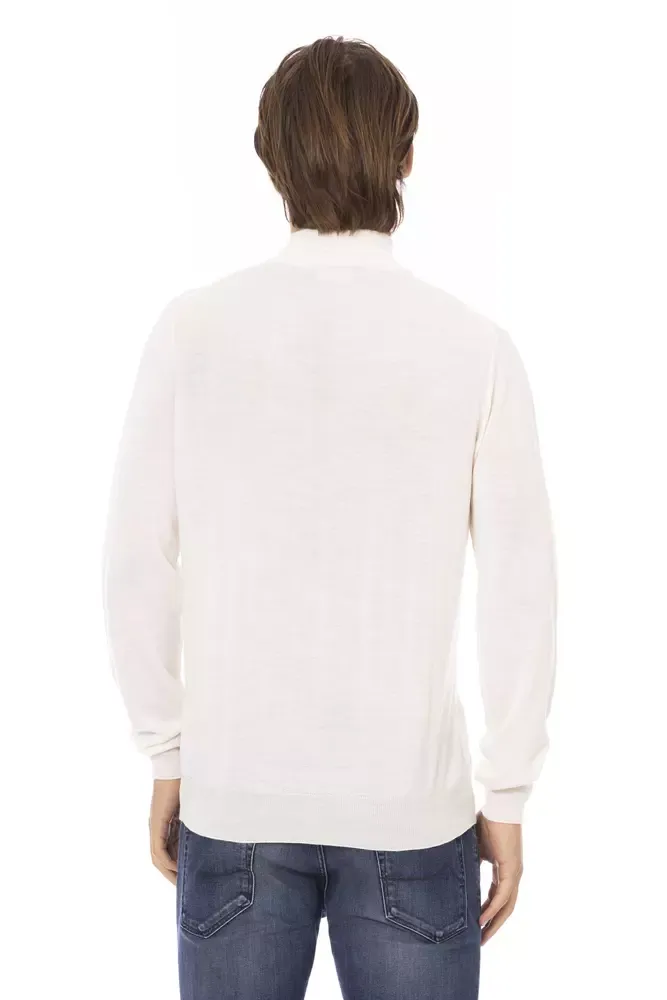 Fabric Men's Turtleneck Men's Sweater - Baldinini Trend - Modalova