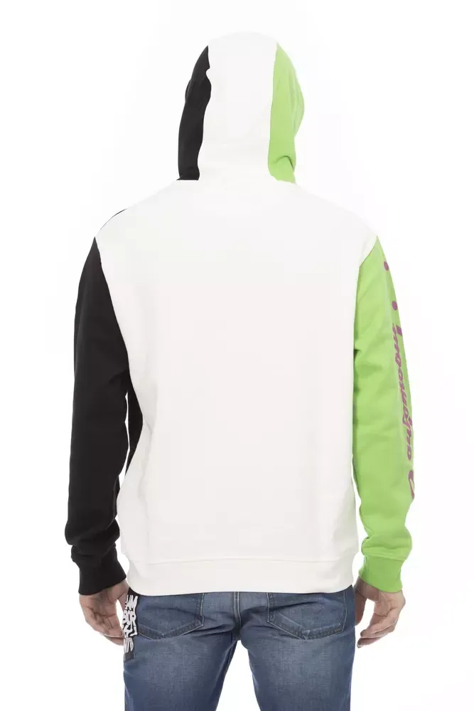 Cotton Men Sweater with Men's Hood - Automobili Lamborghini - Modalova