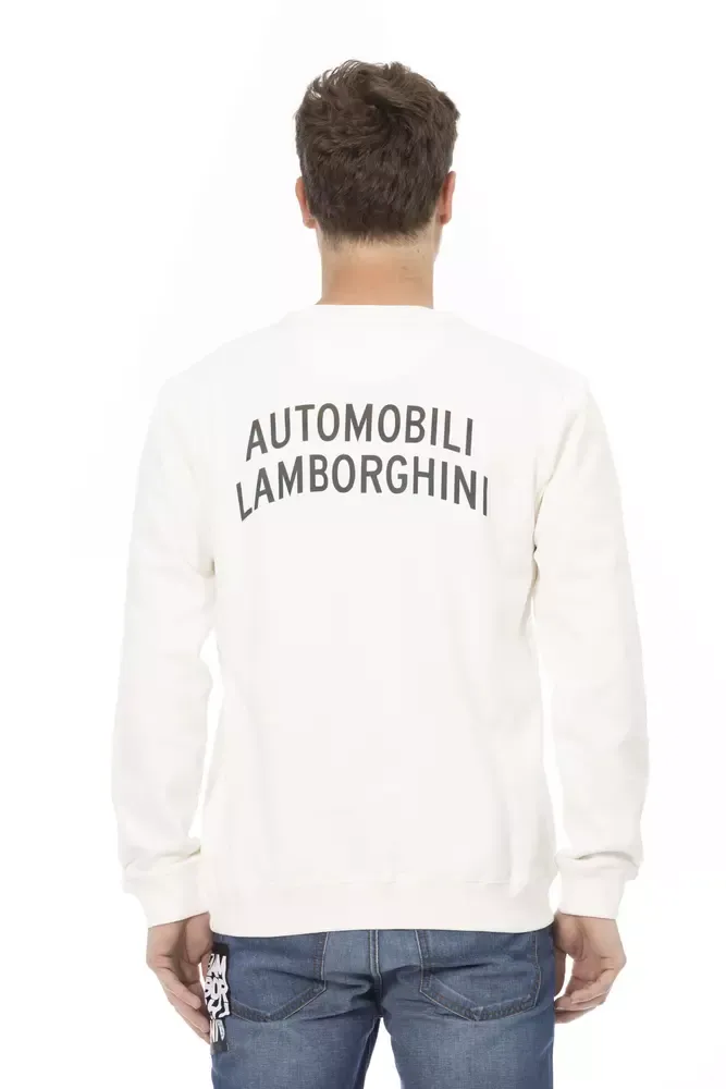 Cotton Men's Men's Sweater - Automobili Lamborghini - Modalova