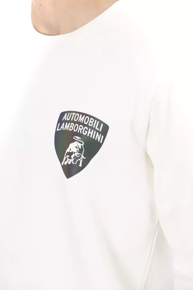 Cotton Men's Men's Sweater - Automobili Lamborghini - Modalova