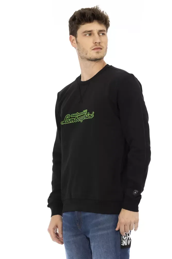 Cotton Men's Men's Sweater - Automobili Lamborghini - Modalova