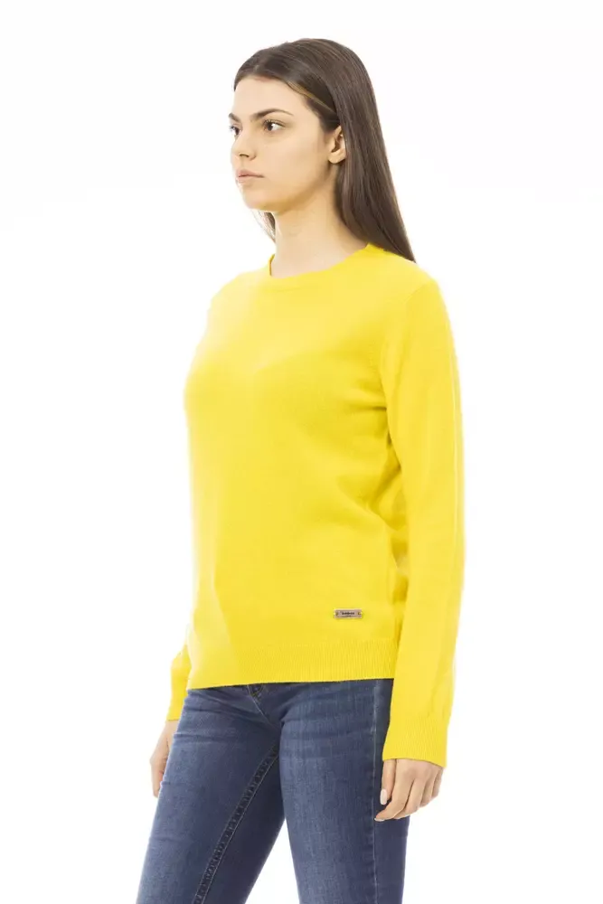 Yellow Wool Women Women's Sweater - Baldinini Trend - Modalova