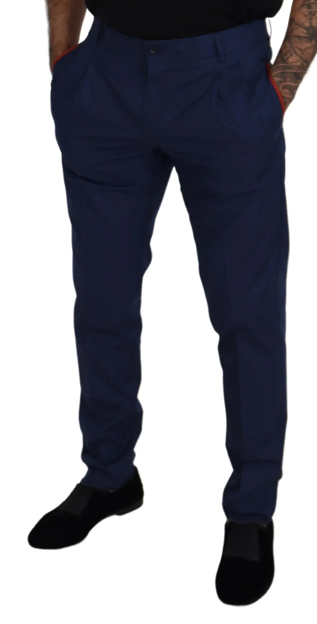 Cotton Chino Formal Men's Pants - Dolce & Gabbana - Modalova