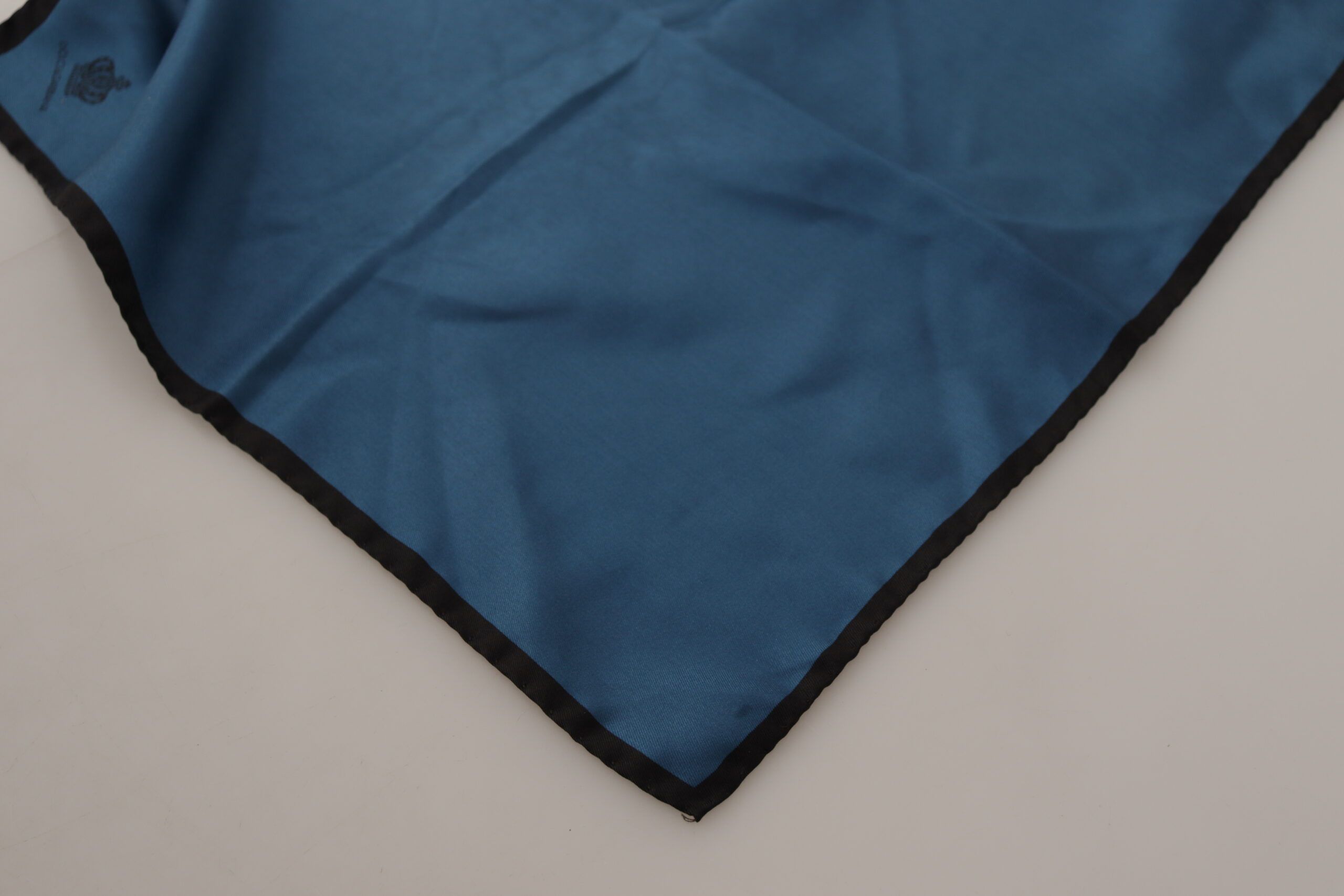 Blue DG Crown Printed Square Handkerchief Men's Scarf - Dolce & Gabbana - Modalova