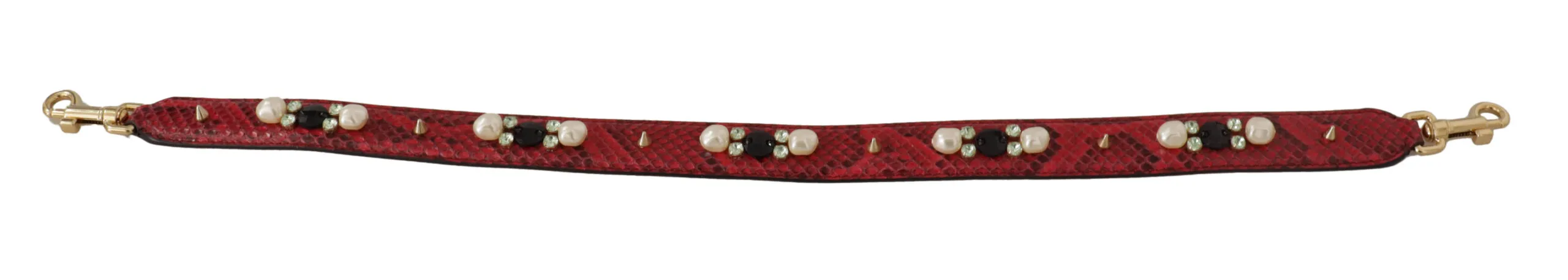 Exotic Leather Crystals Bag Shoulder Women's Strap - Dolce & Gabbana - Modalova