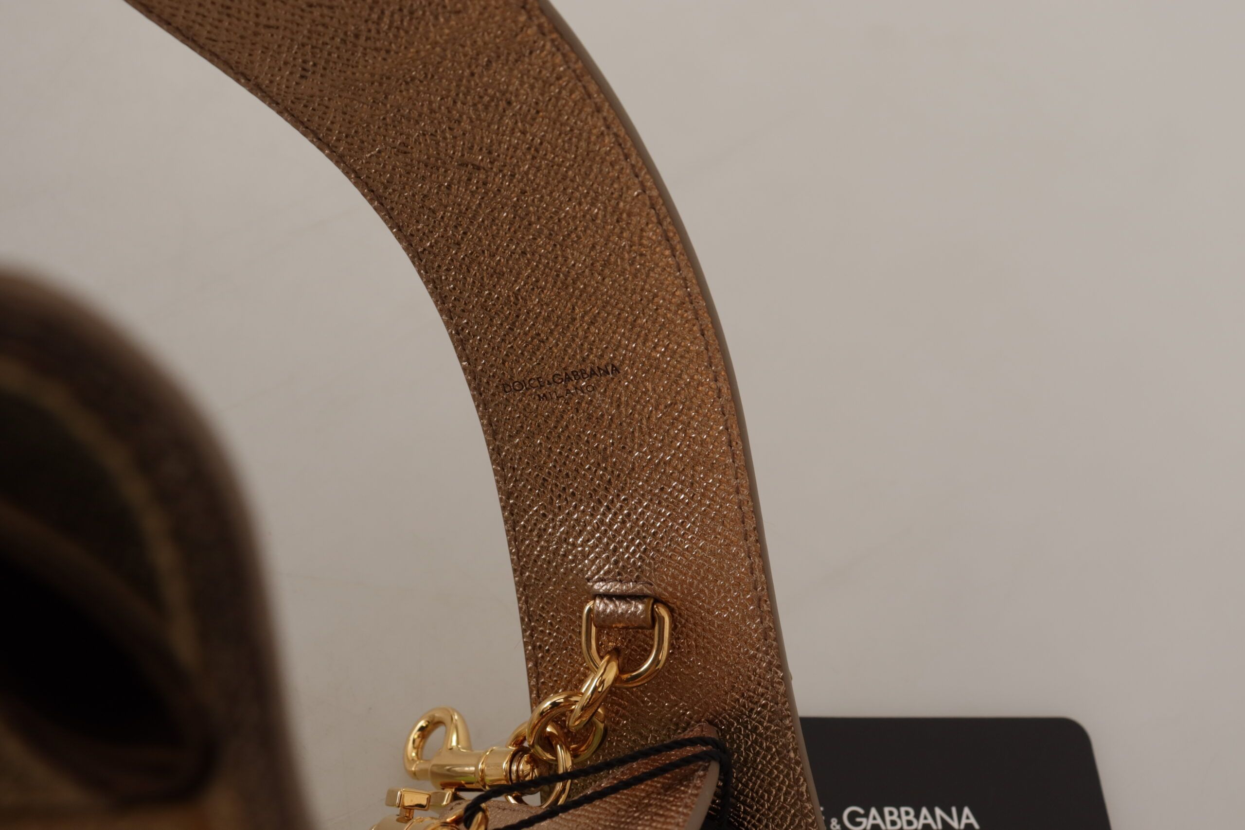 Leather LOVE Patch Bag Shoulder Women's Strap - Dolce & Gabbana - Modalova