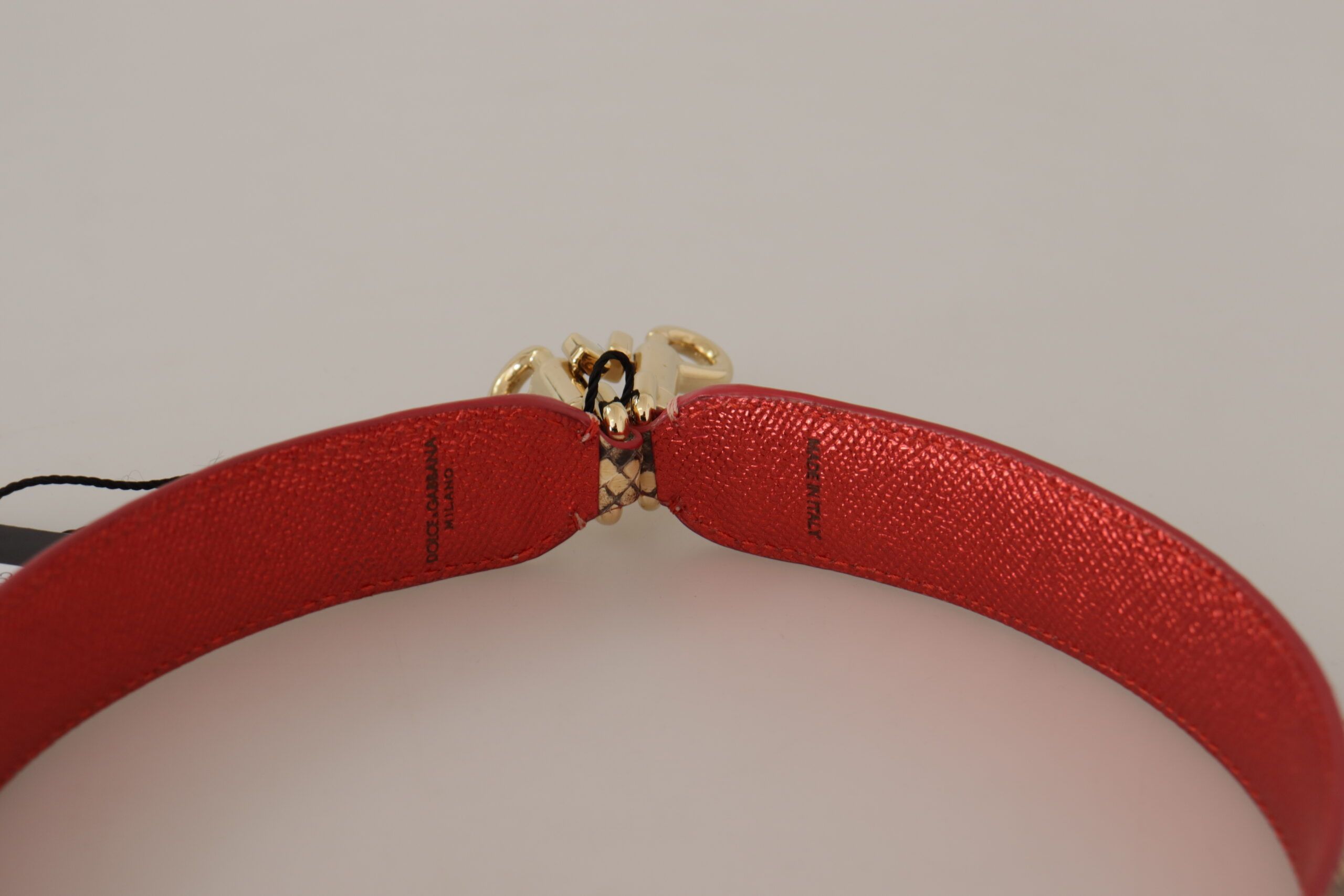 Exotic Leather Crystals Shoulder Women's Strap - Dolce & Gabbana - Modalova