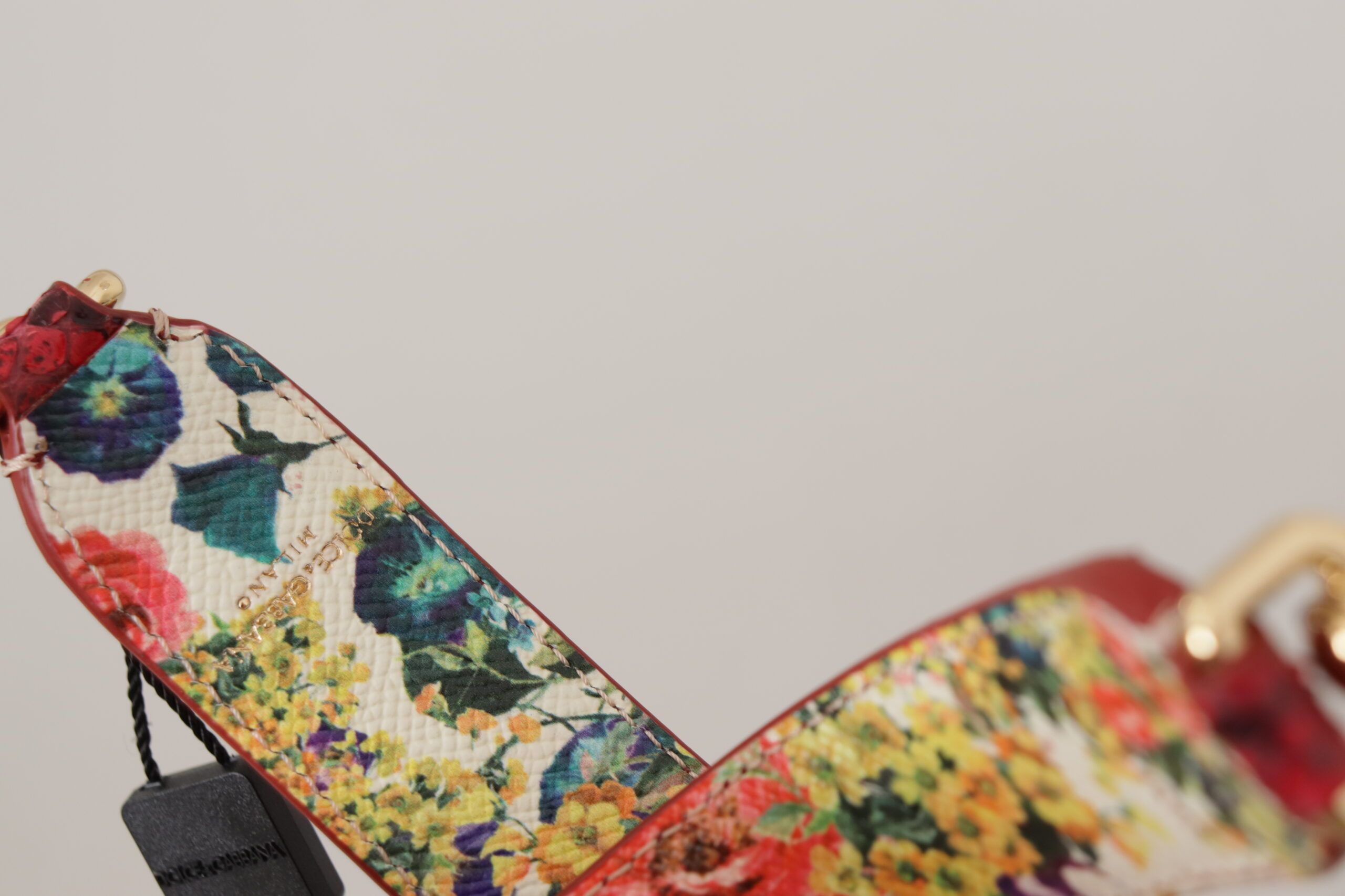 Exotic Leather Crystals Reversible Shoulder Women's Strap - Dolce & Gabbana - Modalova