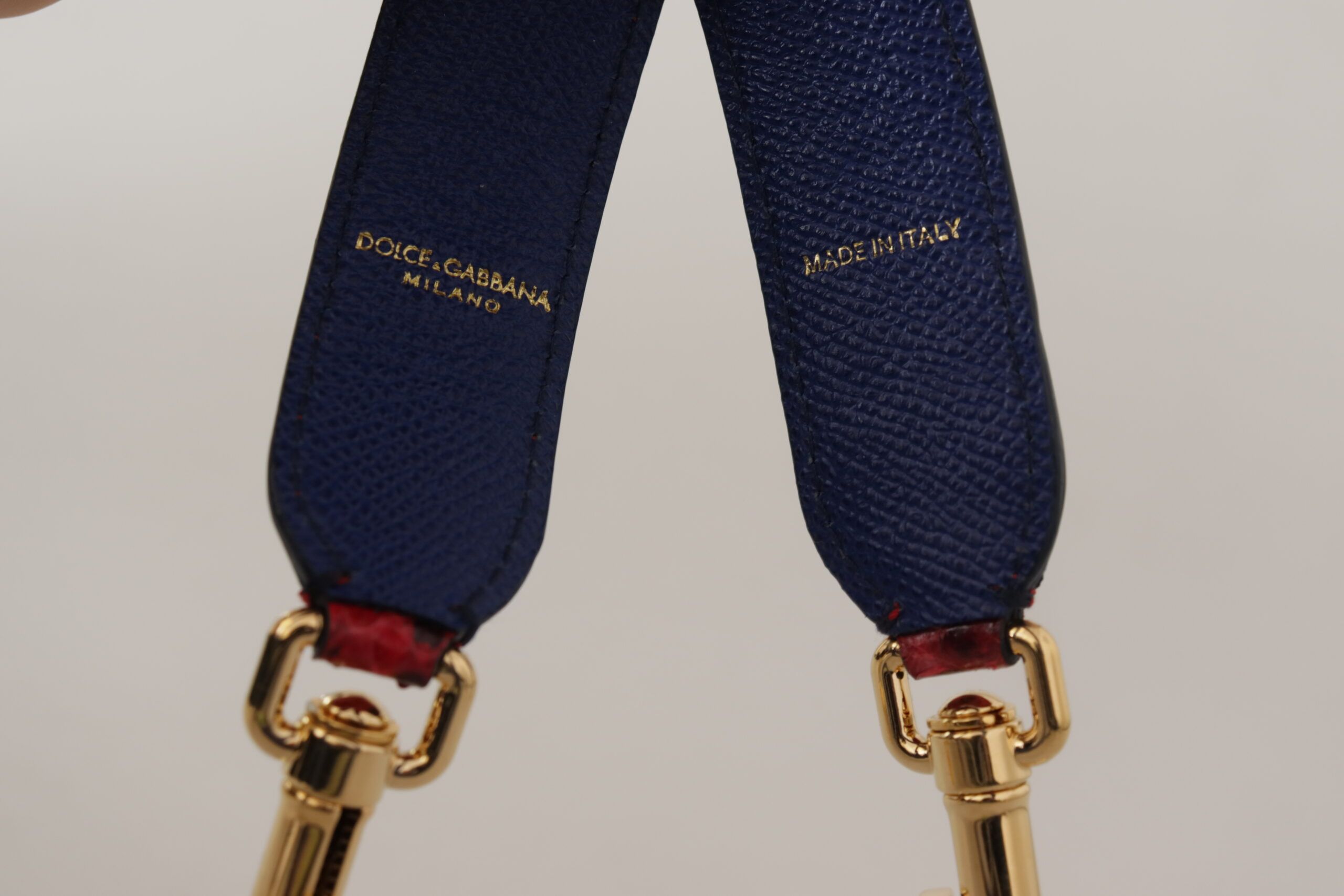 Exotic Leather Crystals Shoulder Women's Strap - Dolce & Gabbana - Modalova