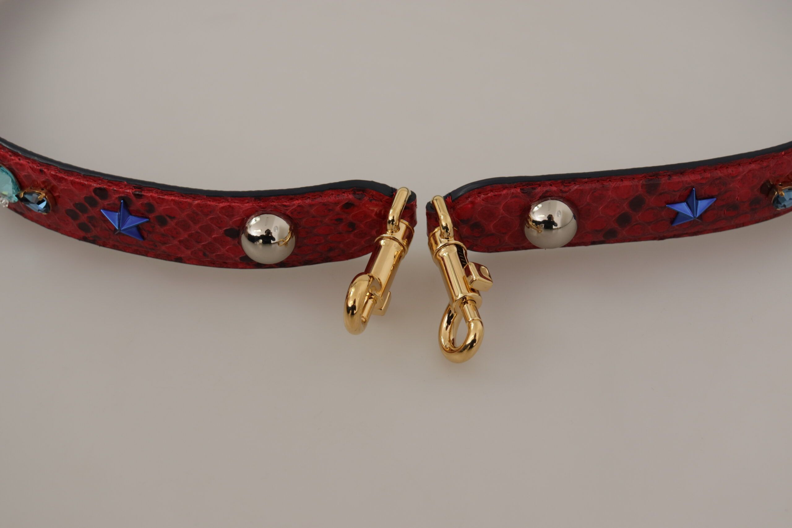 Exotic Leather Crystals Shoulder Women's Strap - Dolce & Gabbana - Modalova