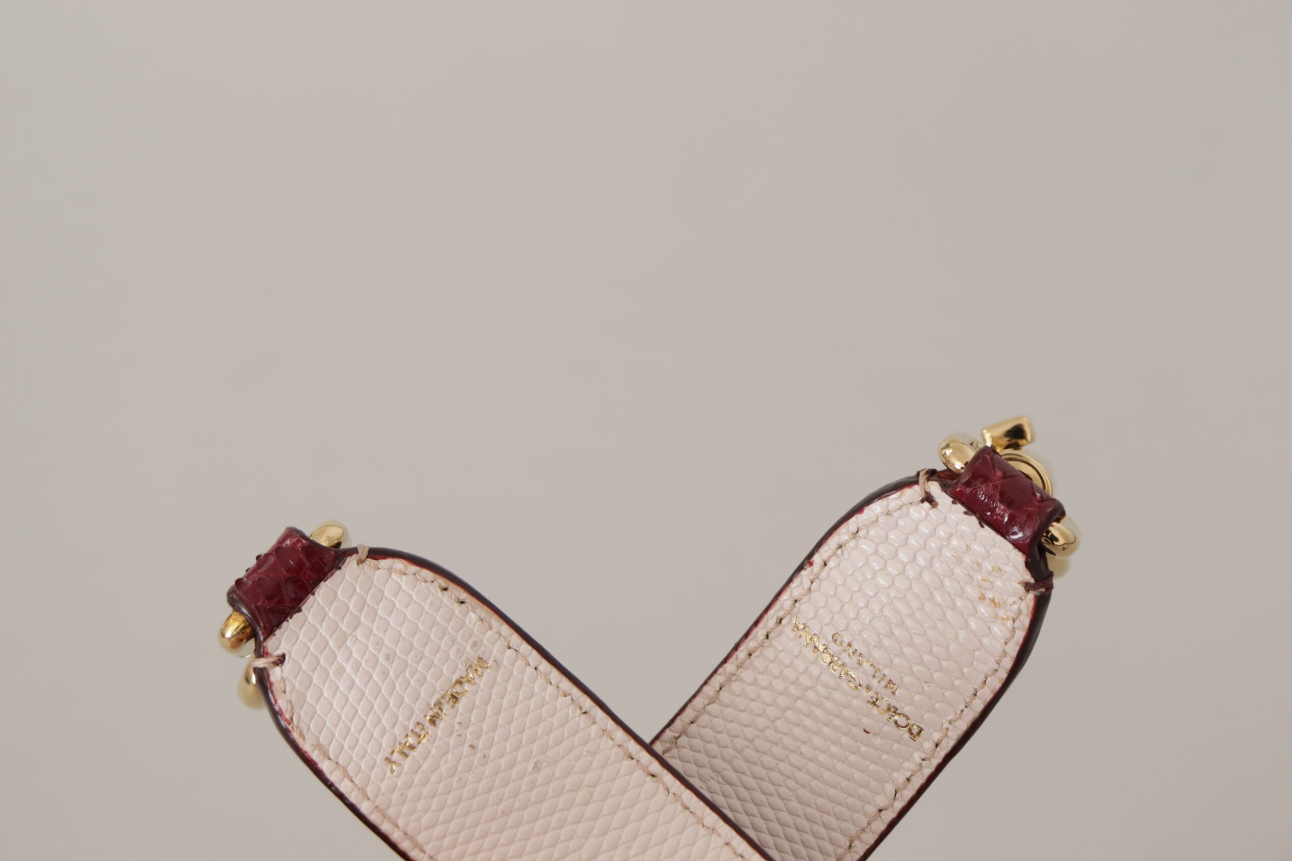 Leather Crystals Bag Shoulder Women's Strap - Dolce & Gabbana - Modalova