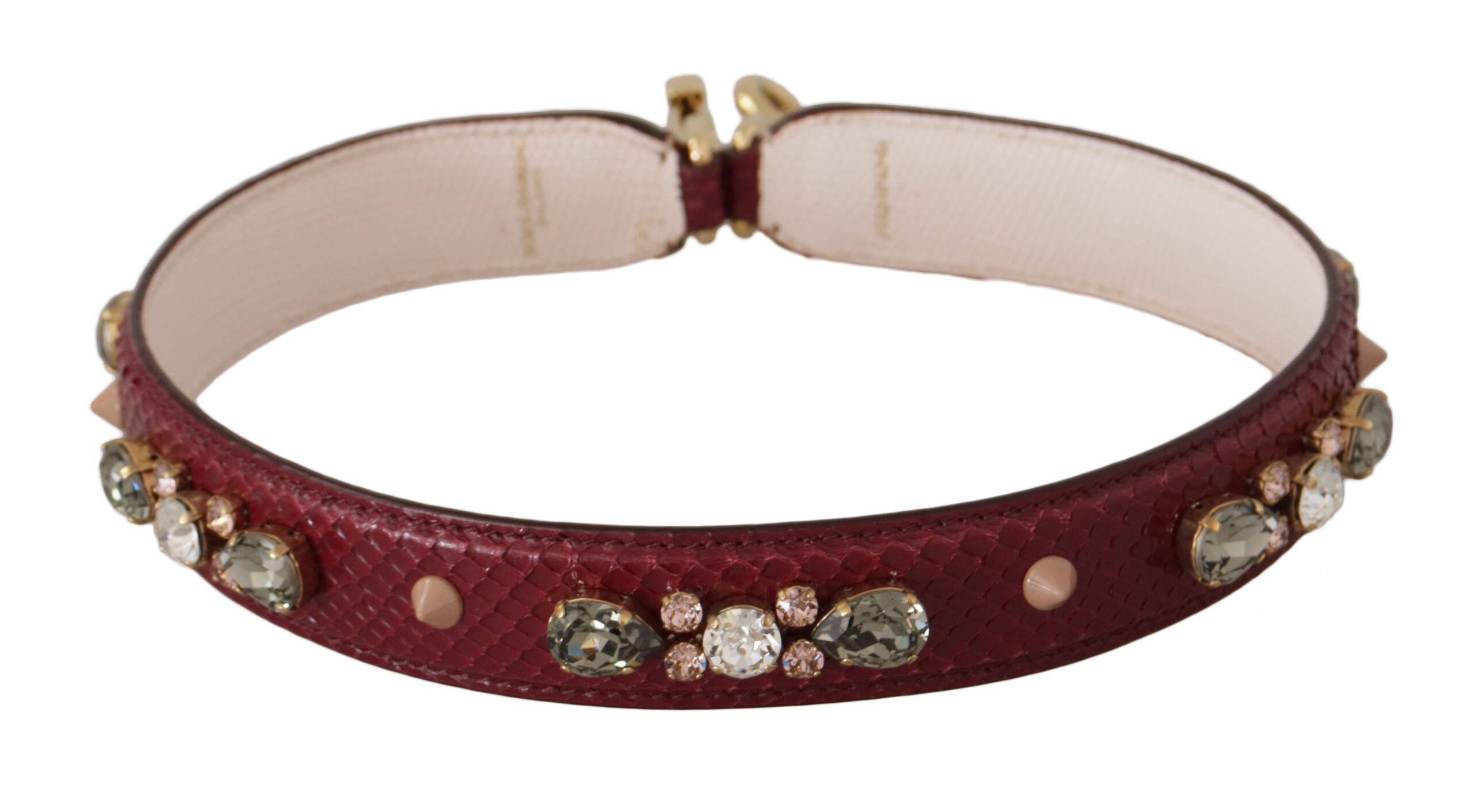 Leather Crystals Bag Shoulder Women's Strap - Dolce & Gabbana - Modalova