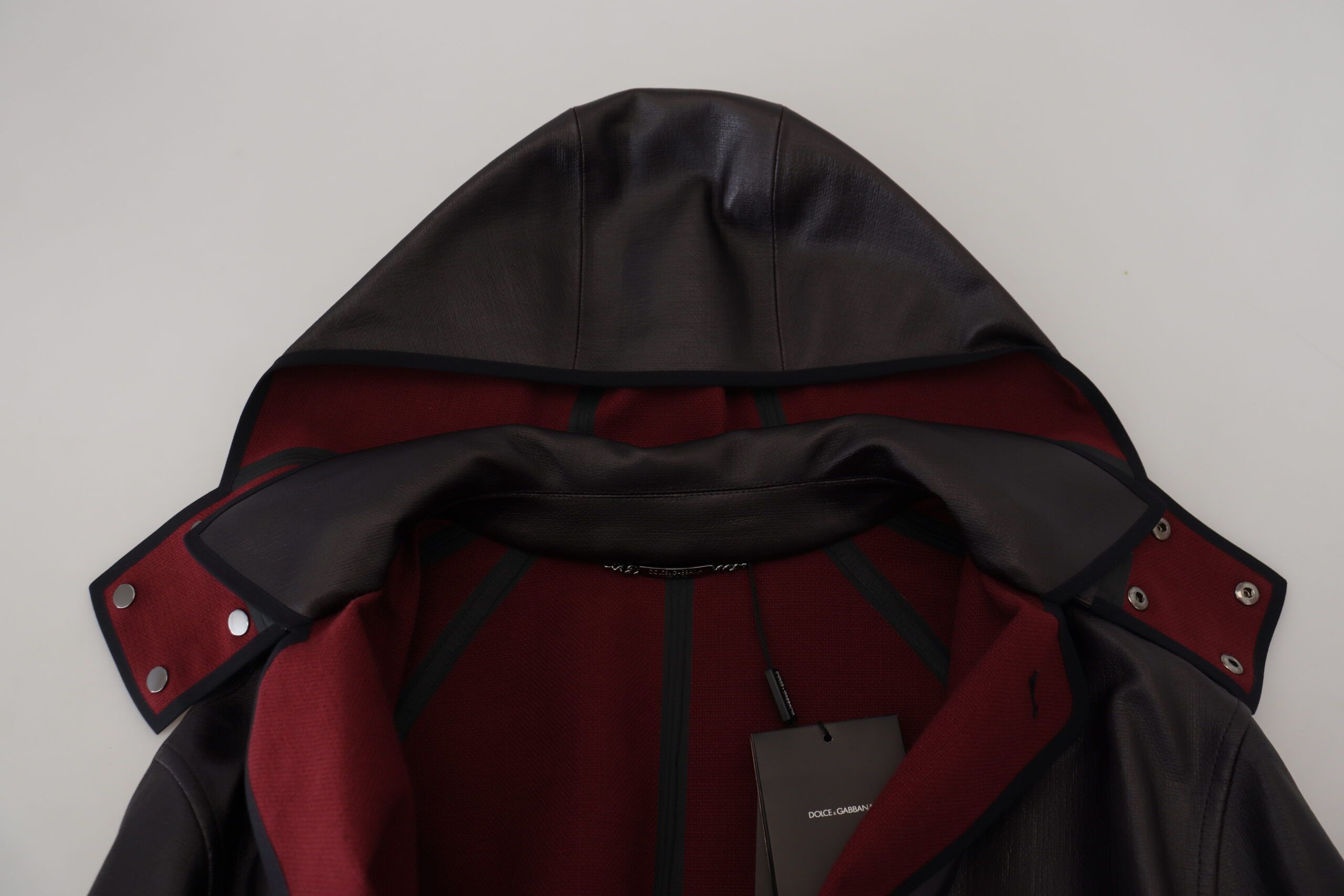 Trench Hooded Parka Cotton Men's Jacket - Dolce & Gabbana - Modalova