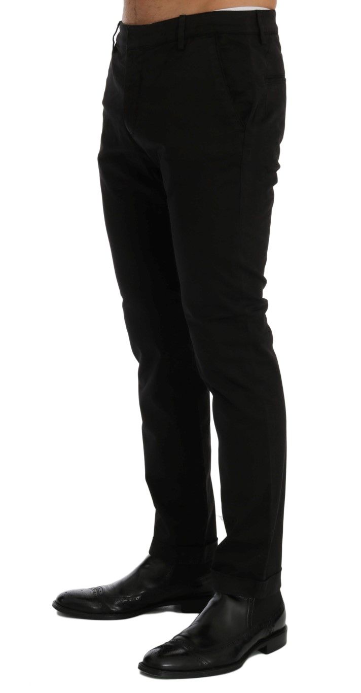 Slim Fit Cotton Stretch Men's Pants - Costume National - Modalova