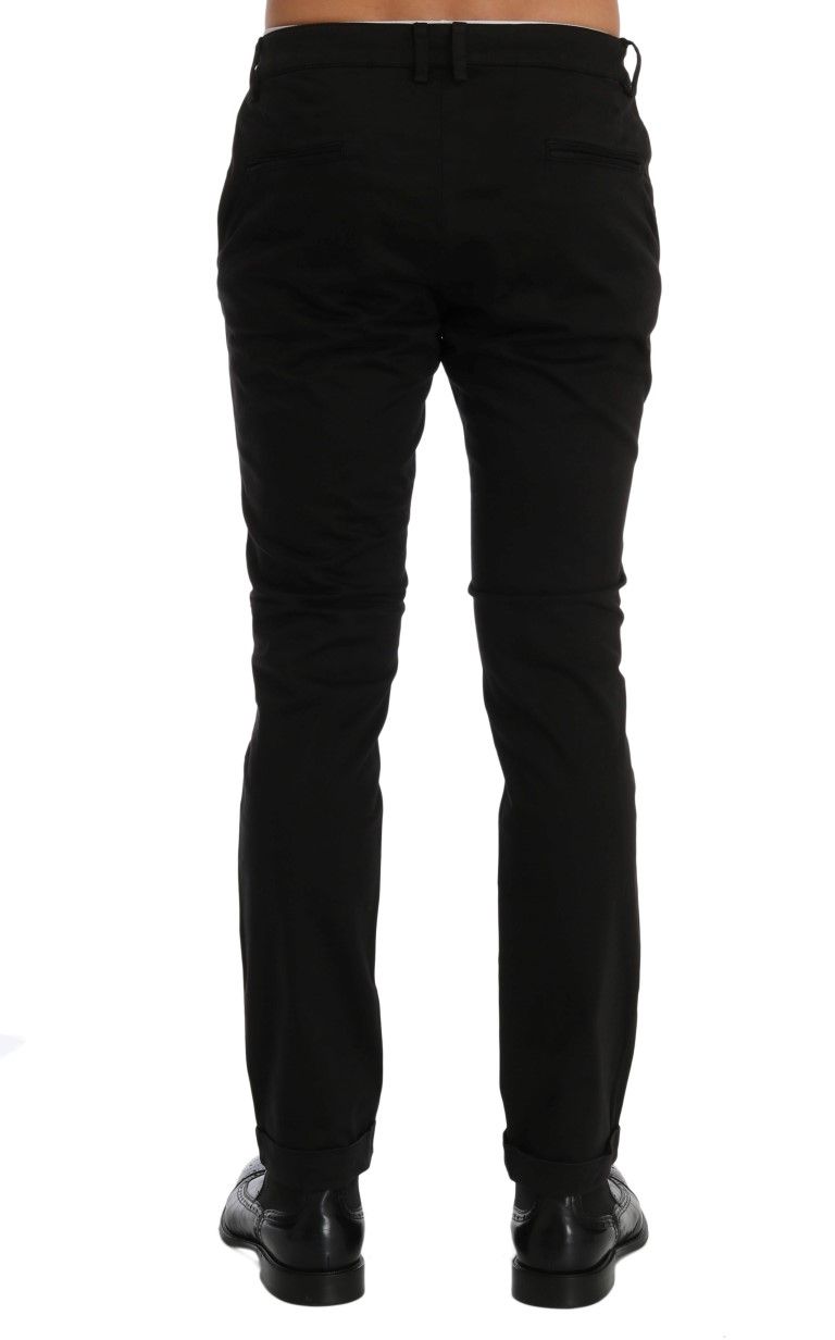 Slim Fit Cotton Stretch Men's Pants - Costume National - Modalova