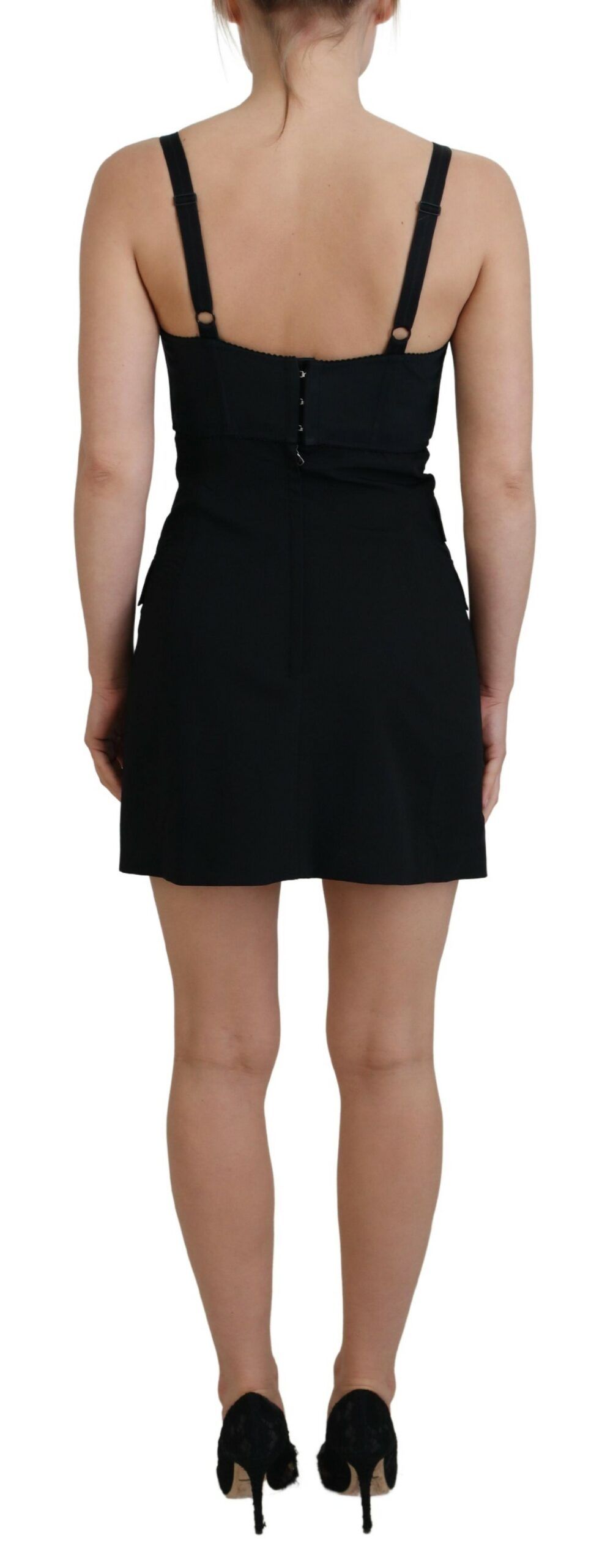 Fit Wool Stretch Sheath Mini Women's Dress - Dolce & Gabbana - Modalova