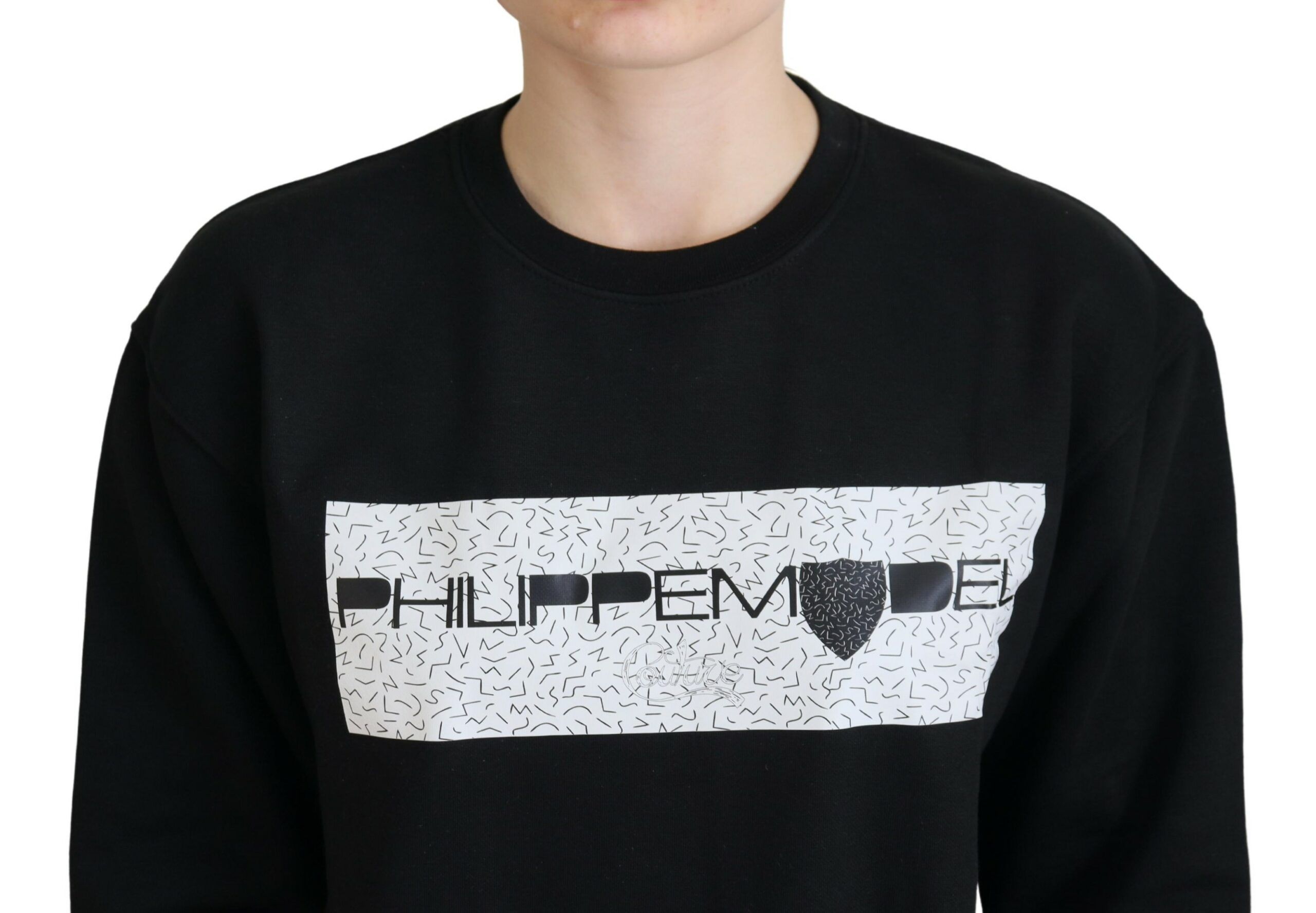 Printed Long Sleeves Pullover Women's Sweater - Philippe Model - Modalova