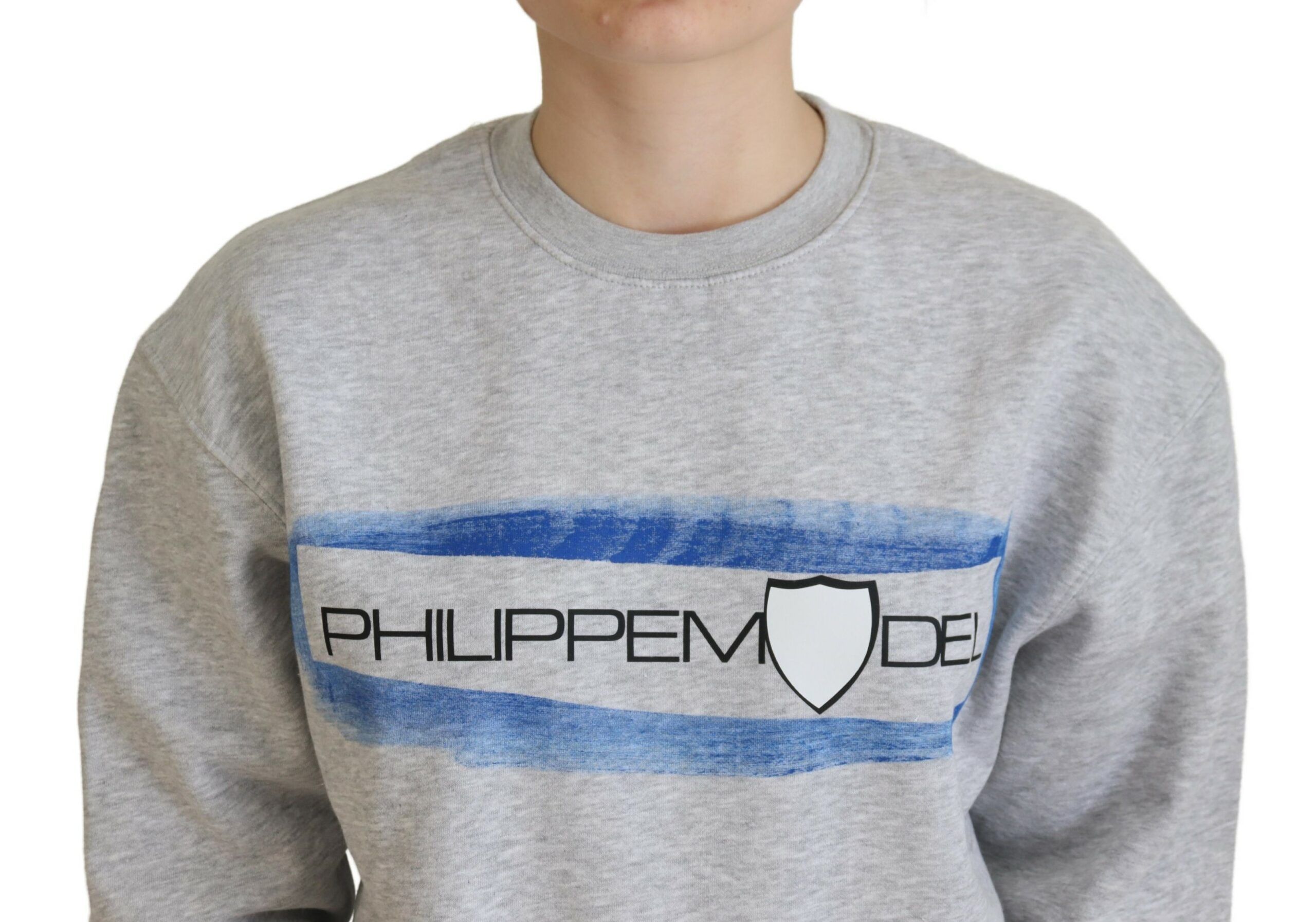 Printed Long Sleeves Pullover Women's Sweater - Philippe Model - Modalova