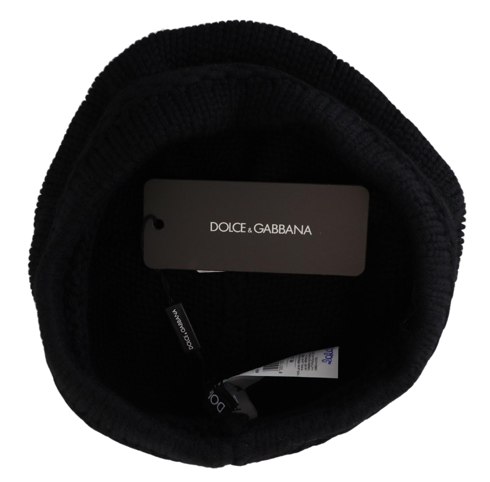 Virgin Wool Women Winter Beanie Cap Women's Hat - Dolce & Gabbana - Modalova