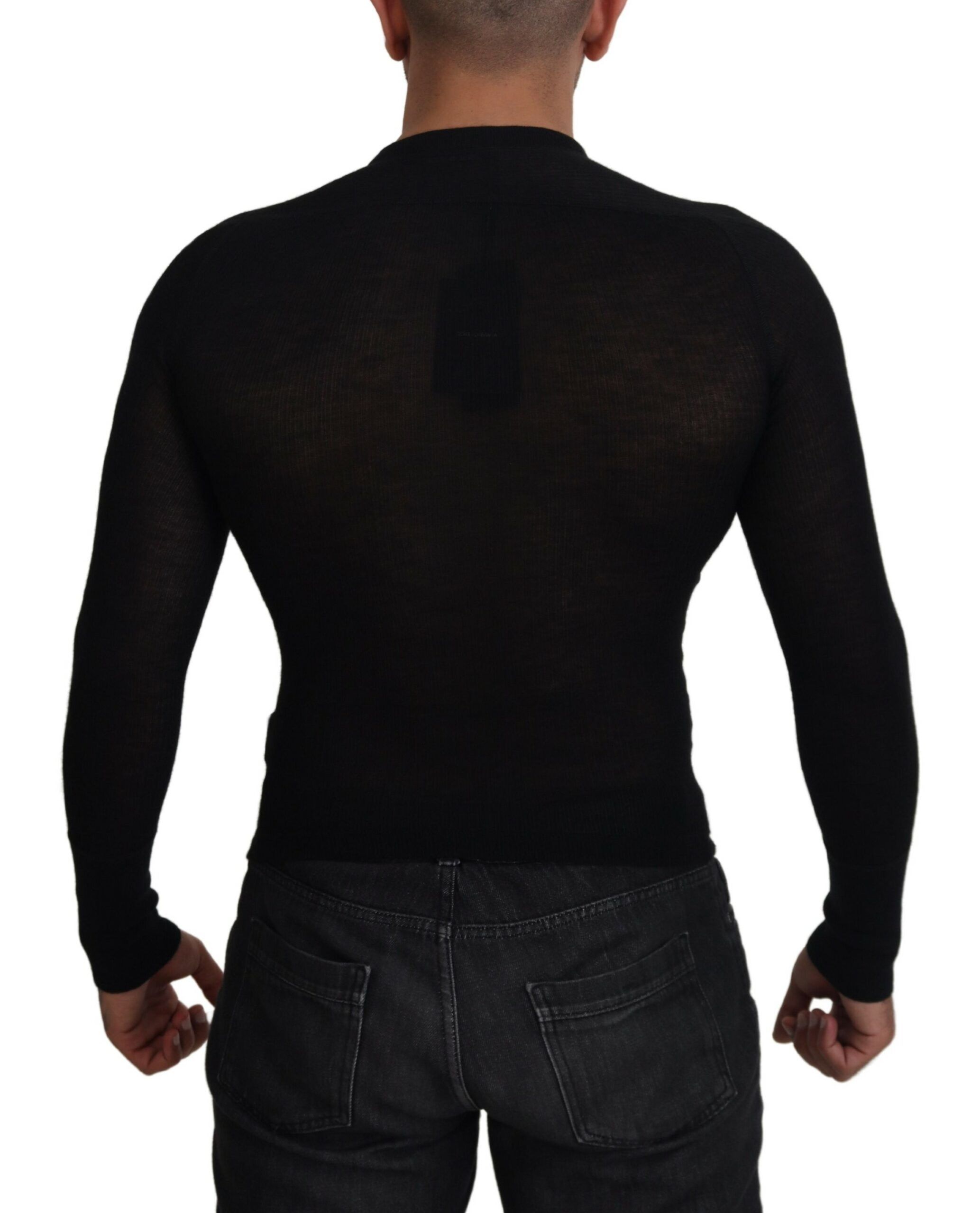 Cashmere Button Pullover Men's Sweater - Dolce & Gabbana - Modalova