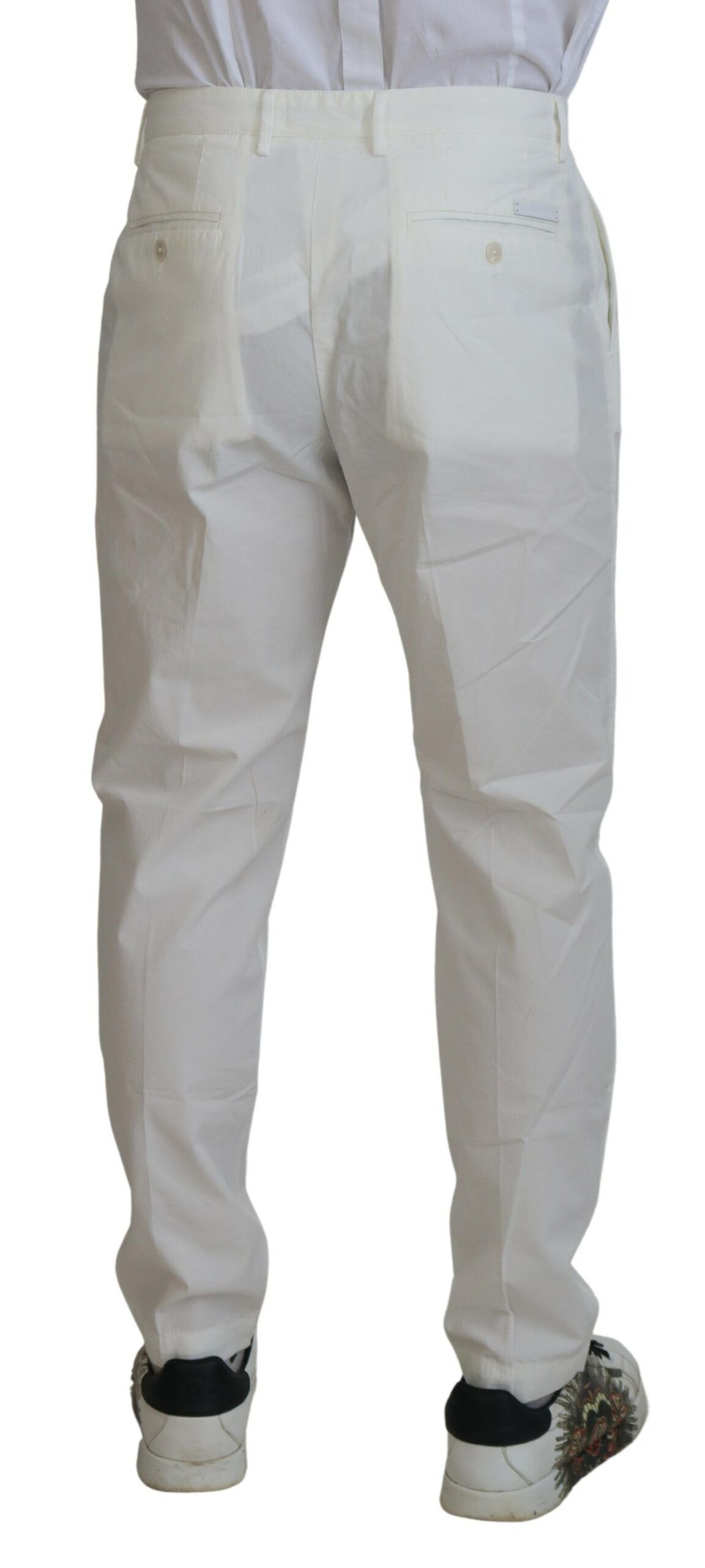 Cotton Skinny Chino Men's Pants - Dolce & Gabbana - Modalova