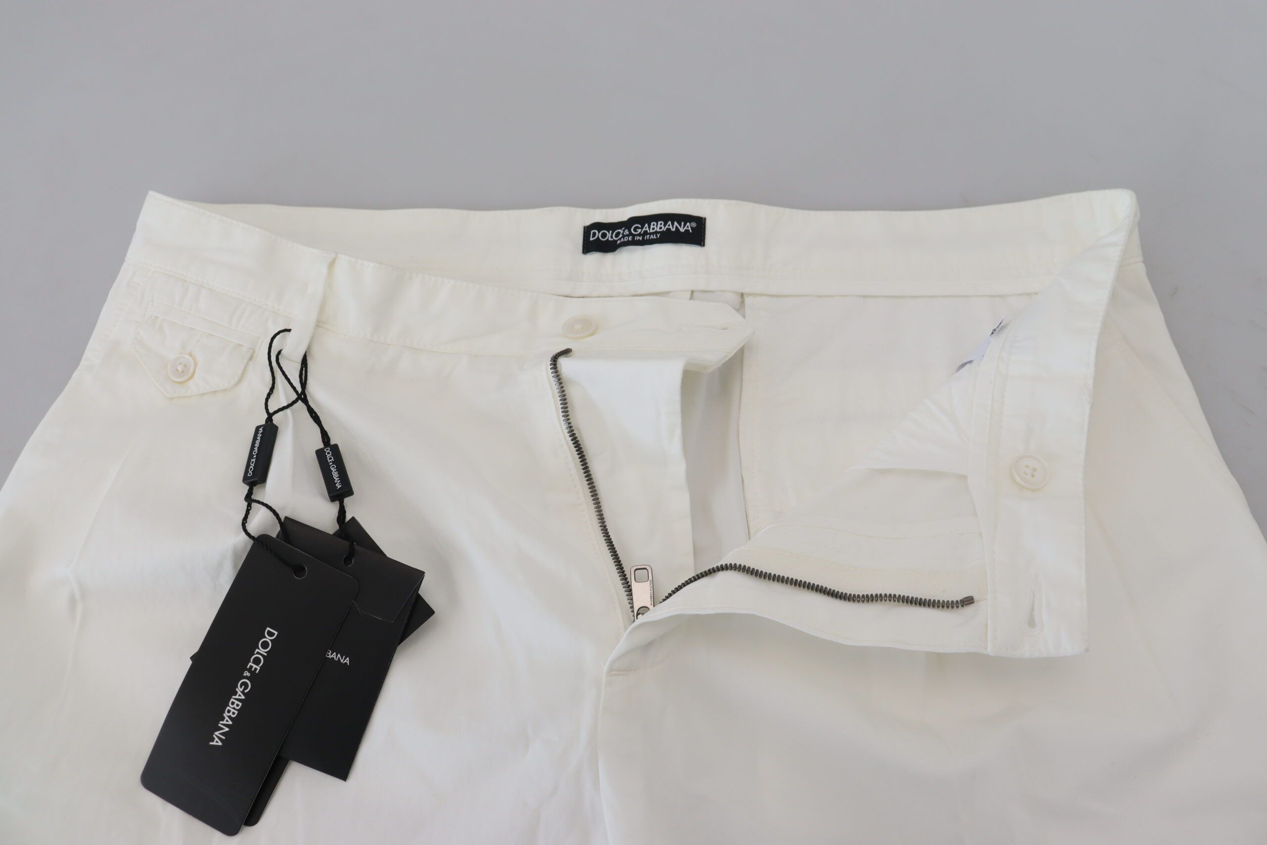 Cotton Skinny Chino Men's Pants - Dolce & Gabbana - Modalova