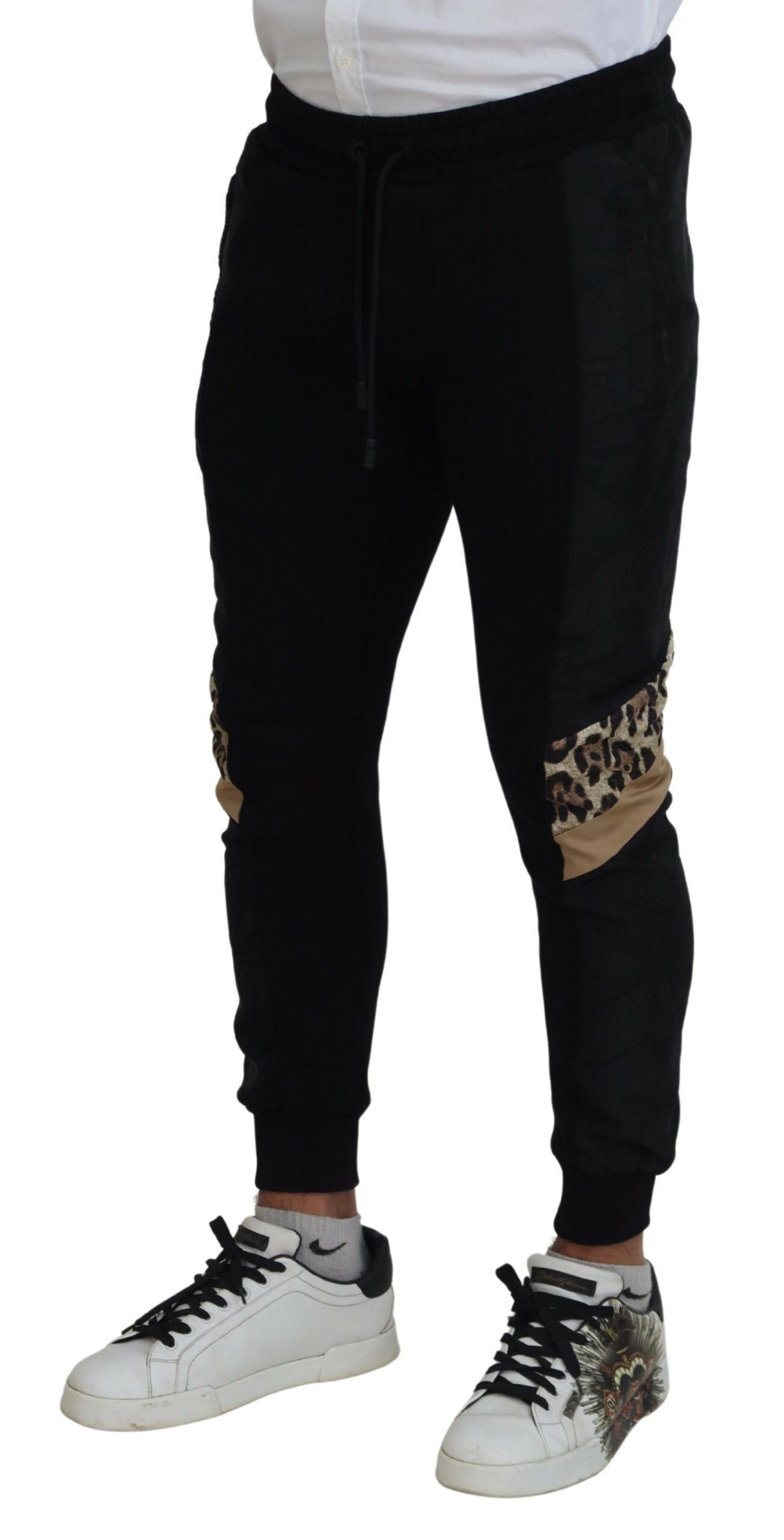Polyester Skinny Jogger Men Men's Pants - Dolce & Gabbana - Modalova